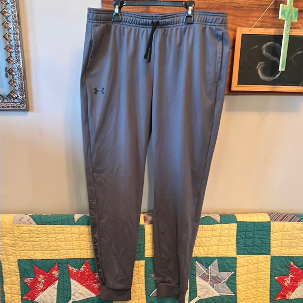 Under Armour Boys Charcoal Joggers
